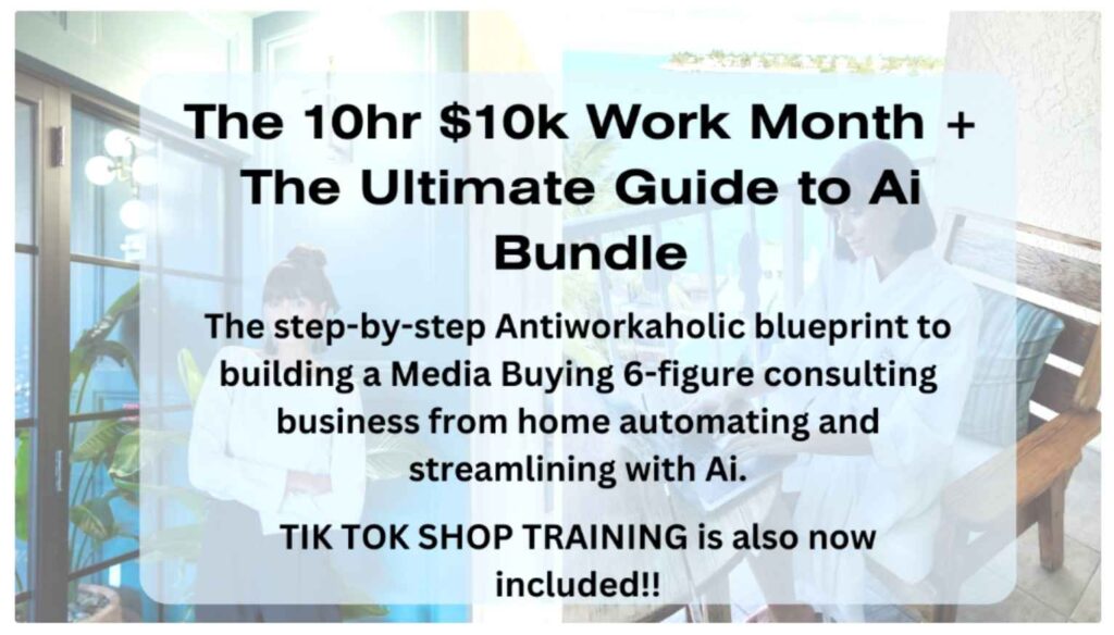 10-Hour $10k Work Month